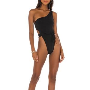Revolve’s Riot Swim Maddox One Piece - Black